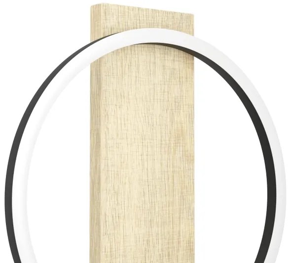 Eglo 901718 - Lampada da tavolo LED BOYAL LED/12W/230V 3000K beige/nero