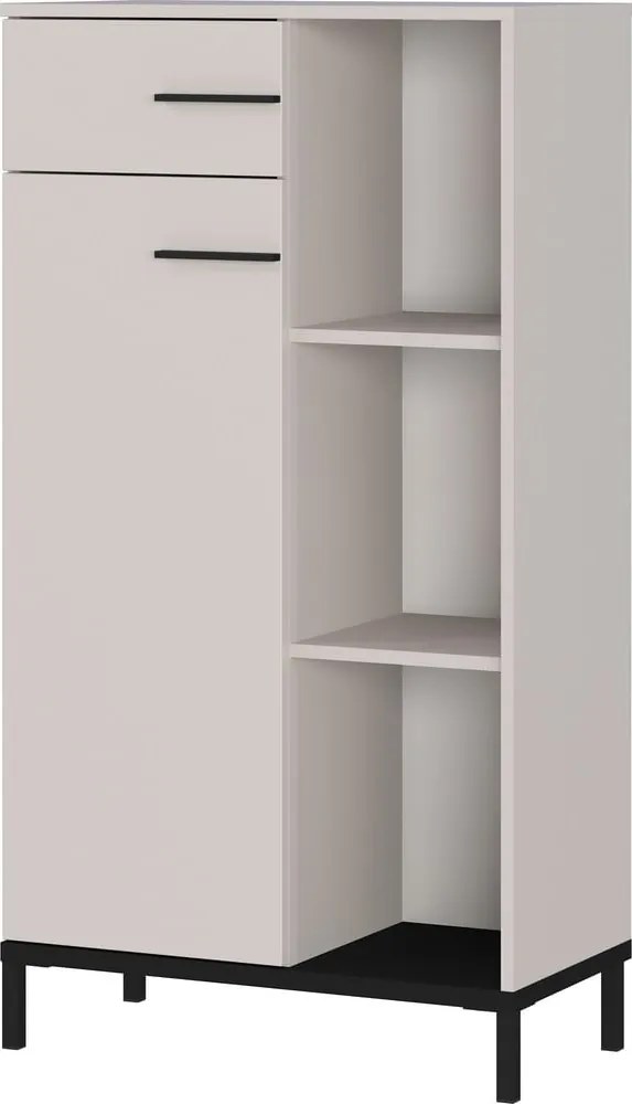 Libreria color crema 64x120x34 cm Rovigo – Germania