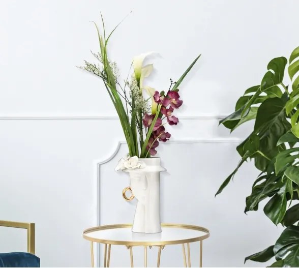 Vaso Woman Elegant Porcellana Cm 15X13,3X23,5