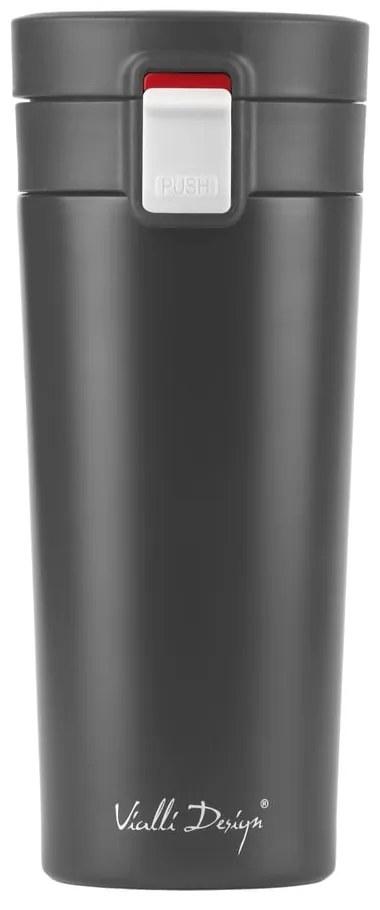 Termos da viaggio nero, 400 ml Fuori - Vialli Design