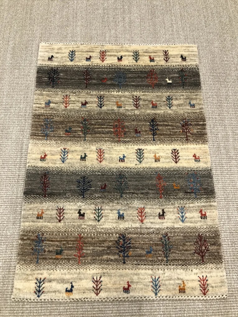 Gashguli Tappeto persiano 70x100 Beige (Iran) Annodato A Mano
