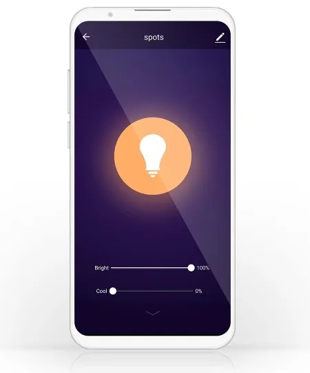 NedisWIFILRW10E27-LED Lampadina dimmerabile SmartLife E27/9W/230V Wi-Fi 2700-6500K