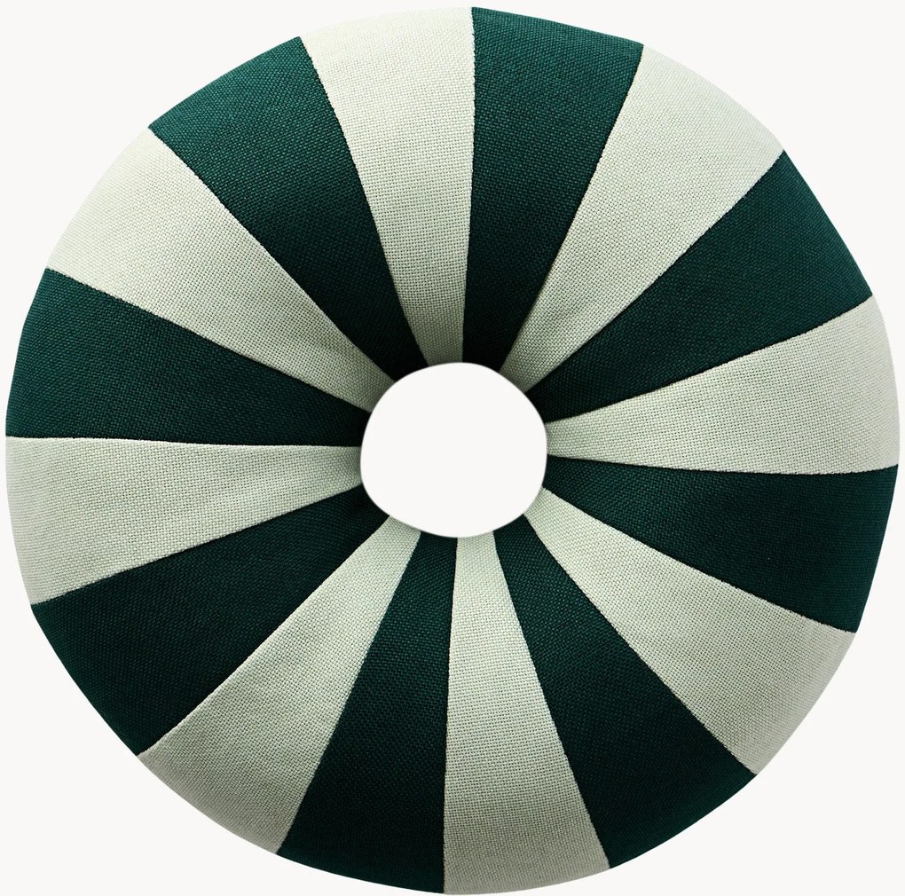 Cuscino rotondo con struttura millerighe Float