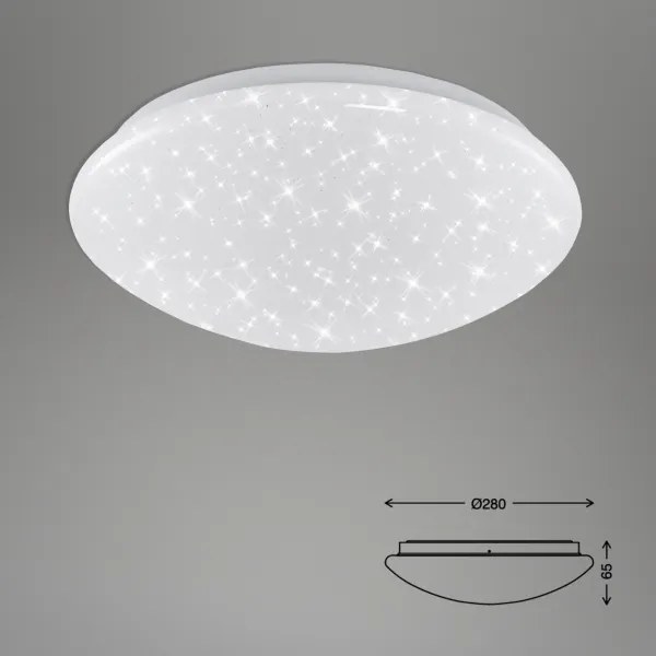 Briloner 3360-016 - Plafoniera LED da bagno STARRY SKY LED/12W/230V IP44