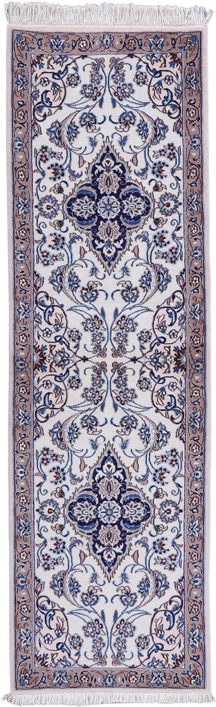 Nain Tappeto 210x60 (Iran) Annodato A Mano