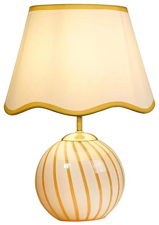 Searchlight EU99410YL - Lampada da tavolo CELINE 1xE14/60W/230V