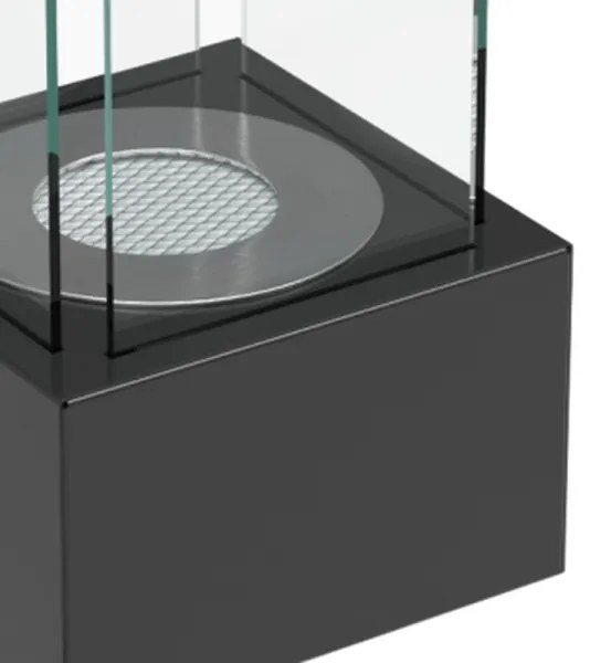 BIO camino TANGO2 35,3x25 cm 1kW nero TANGO2/CZARNY/TUV