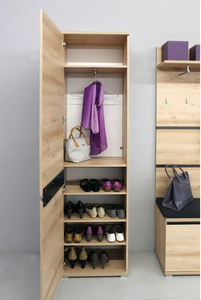 Armadio in faggio decorato 54x200 cm Lissabon - Germania