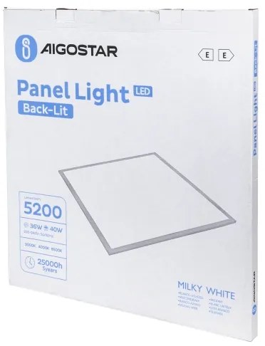Aigostar - Pannello LED da incasso LED/40W/230V 3000K/4000K/6500K 60x60cm bianco
