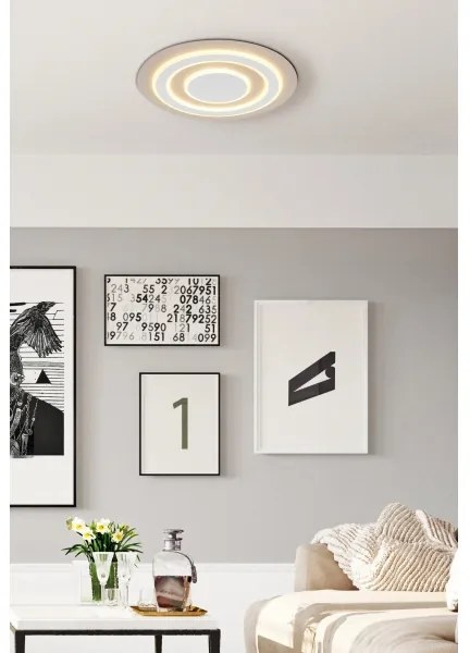 Globo 48032-40S - Plafoniera LED da soffitto JAYDEN LED/40W/230V 3000K Ø 48 cm