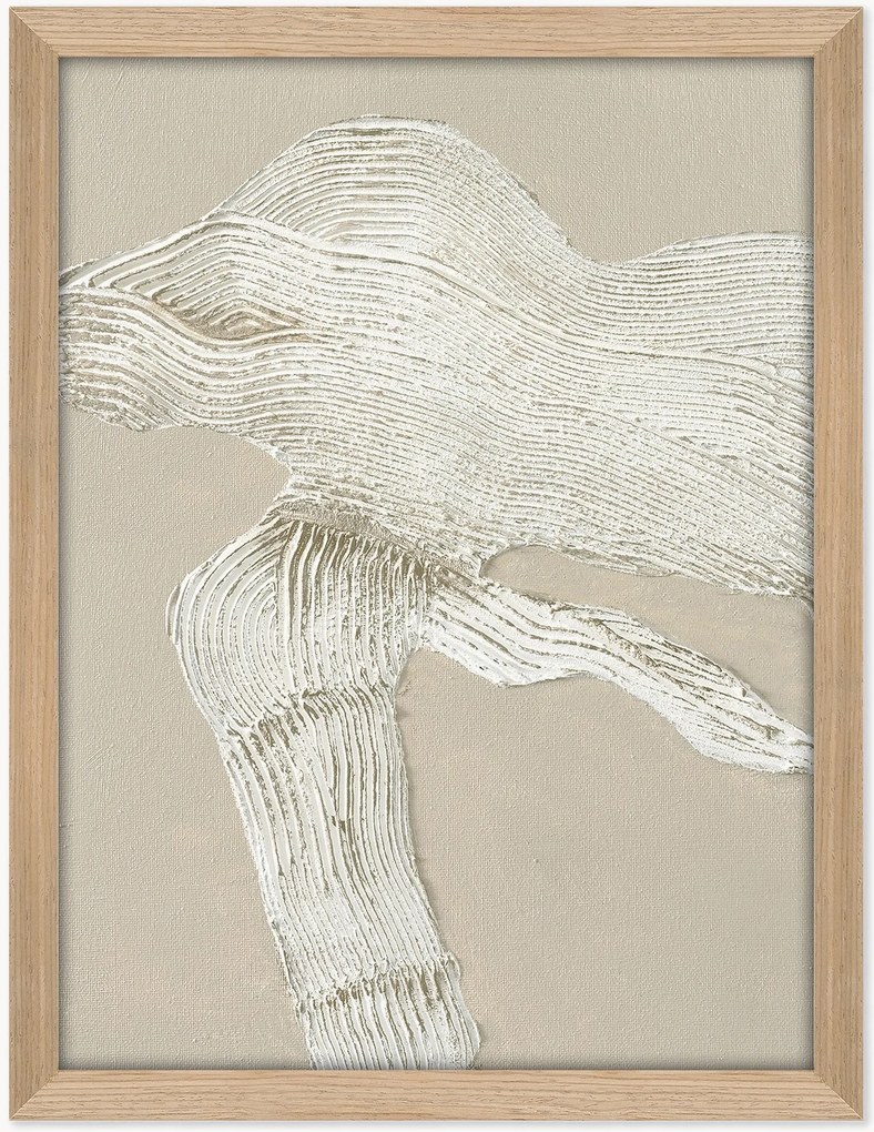 Quadro su tela dipinto a mano con cornice Art Shape 1, varie misure