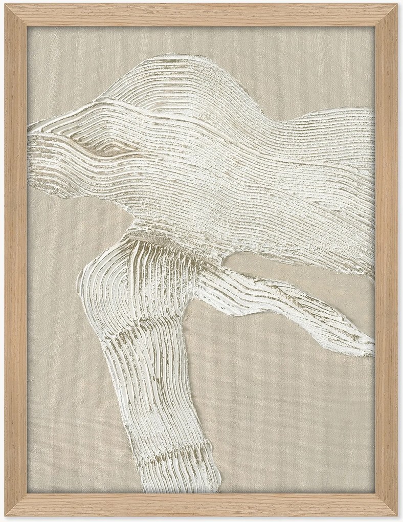 Quadro su tela incorniciato dipinto a mano Art Shape 1