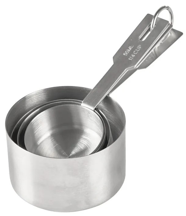 Set di 4 misurini in acciaio - Blomsterbergs