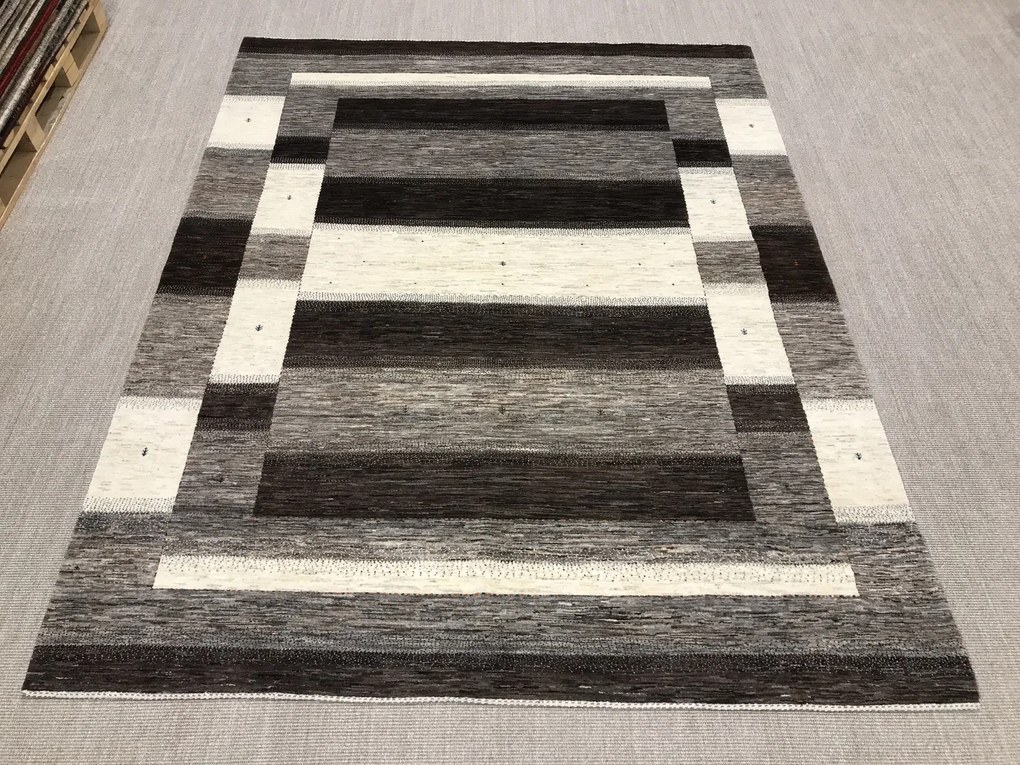 Loribaft Tappeto persiano 220x290 Beige (Iran) Annodato A Mano