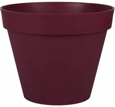 Vaso EDA Rosso Ø 41 cm Plastica Rotondo Moderno