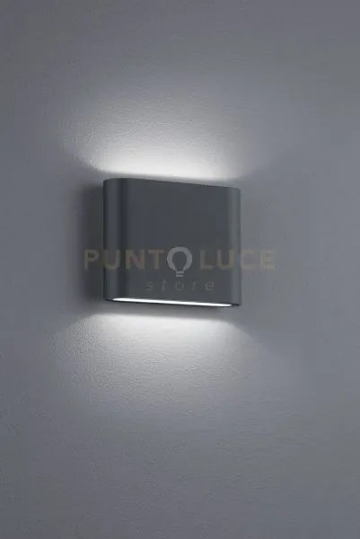 Thames ii applique da esterno led 5w 520lm, 3000k bi-emissione fusi...