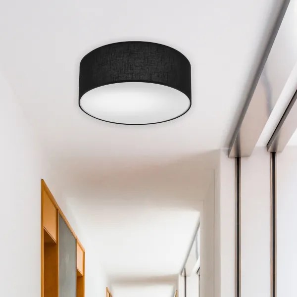 Brilagi - Plafoniera LED SIRIJA LED/12W/230V diametro 35 cm nero