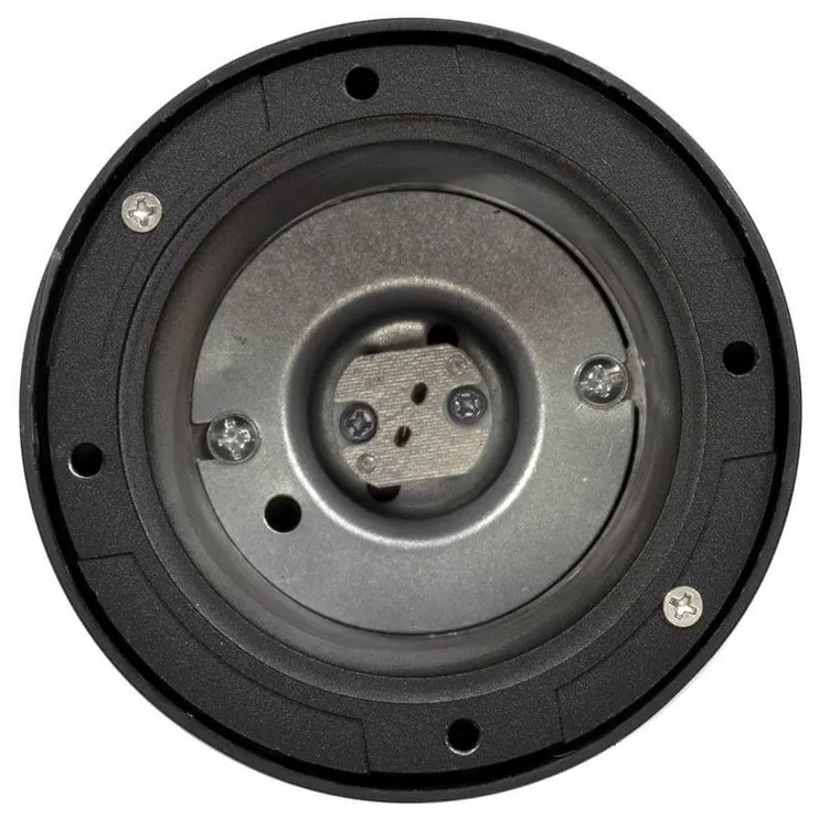 Faretto Carrabile Monodirezione MR16 IP67 Acciaio INOX 12/24V Nero Colore Nero