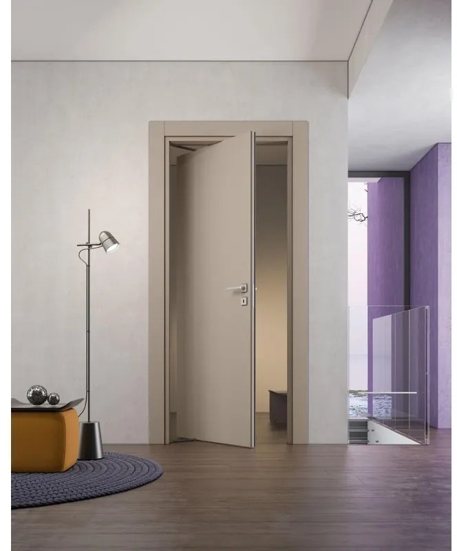 Porta rototraslante Capri avorio L 80 x H 210 cm sinistra