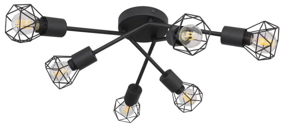 Globo 54802S-6 - Lampadario a plafone XARA 6xE14/40W/230V