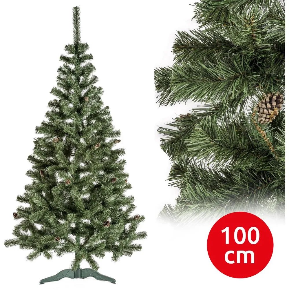 Albero di Natale NATURAL CONE 100 cm abete