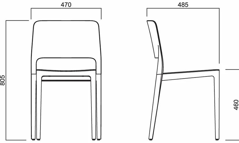 Infiniti design sedia settesusette