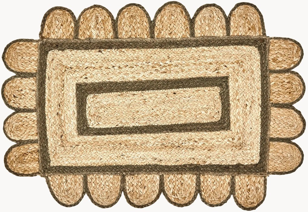 Zerbino in iuta fatto a mano Denta