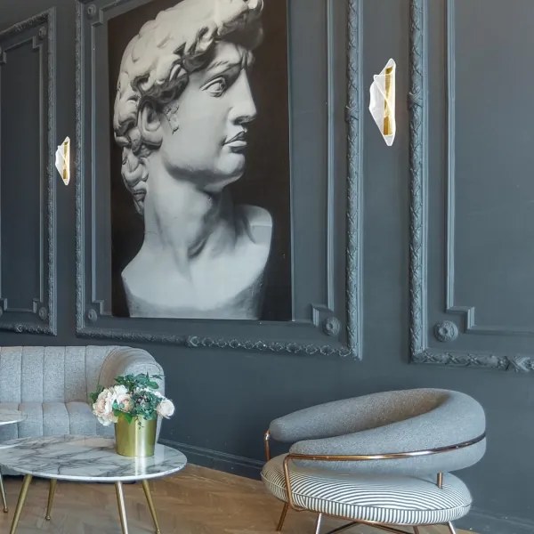 Applique a LED LARGO LED/8W/230V oro