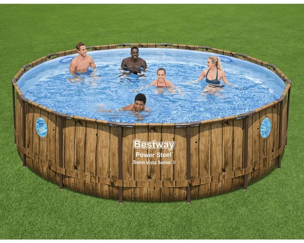 Set Piscina Power Steel 488x122 Cm /