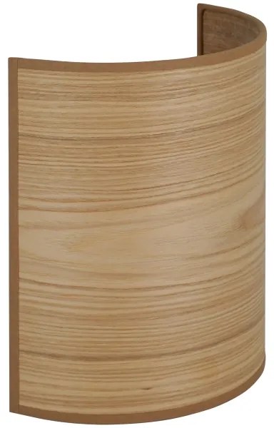 Brilagi - Applique SEMI 1xE27/15W/230V diametro 20 cm marrone