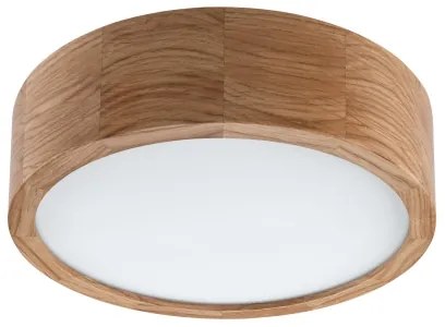 Plafoniera OAK 2xE27/15W/230V IP54 rovere Ø 27 cm