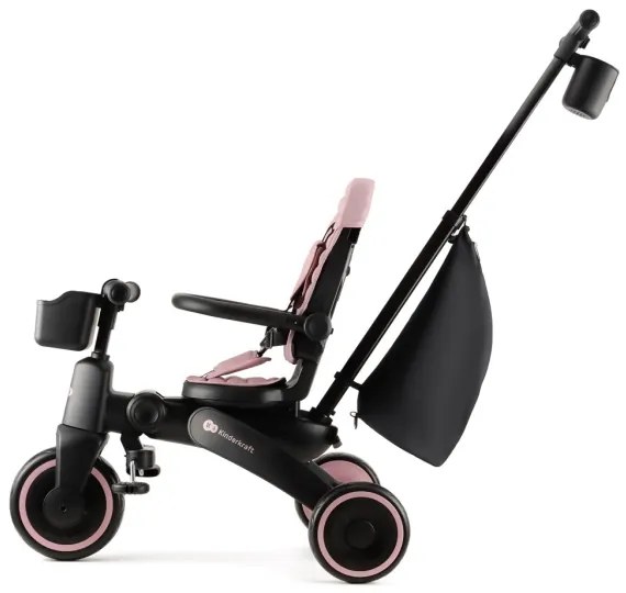 KINDERKRAFT - JAZZ 2 Triciclo per bambini, rosa