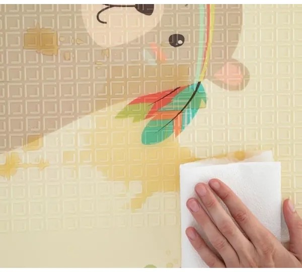 PETITE&MARS - Tappetino da gioco pieghevole CAMPY ELEPHANT&FOX