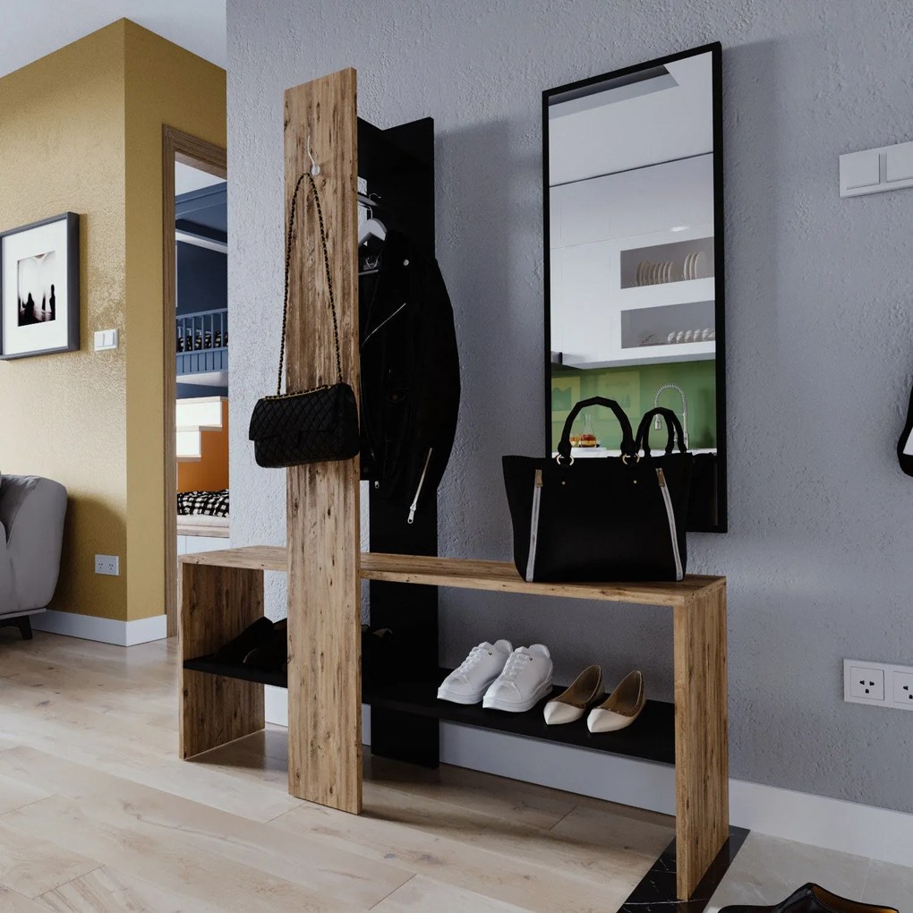 Stand Ingresso Eleganza - Game - Sonoma Oak, Anthracite