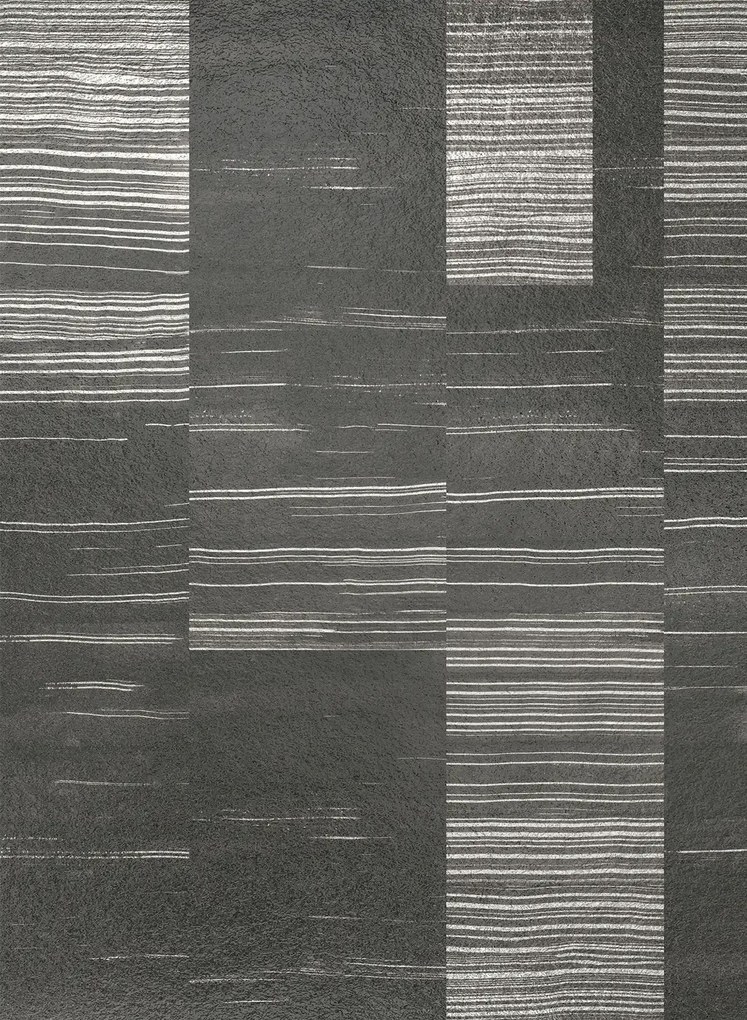 Coordonne Wandbild Earth Layers Metallics - Onyx