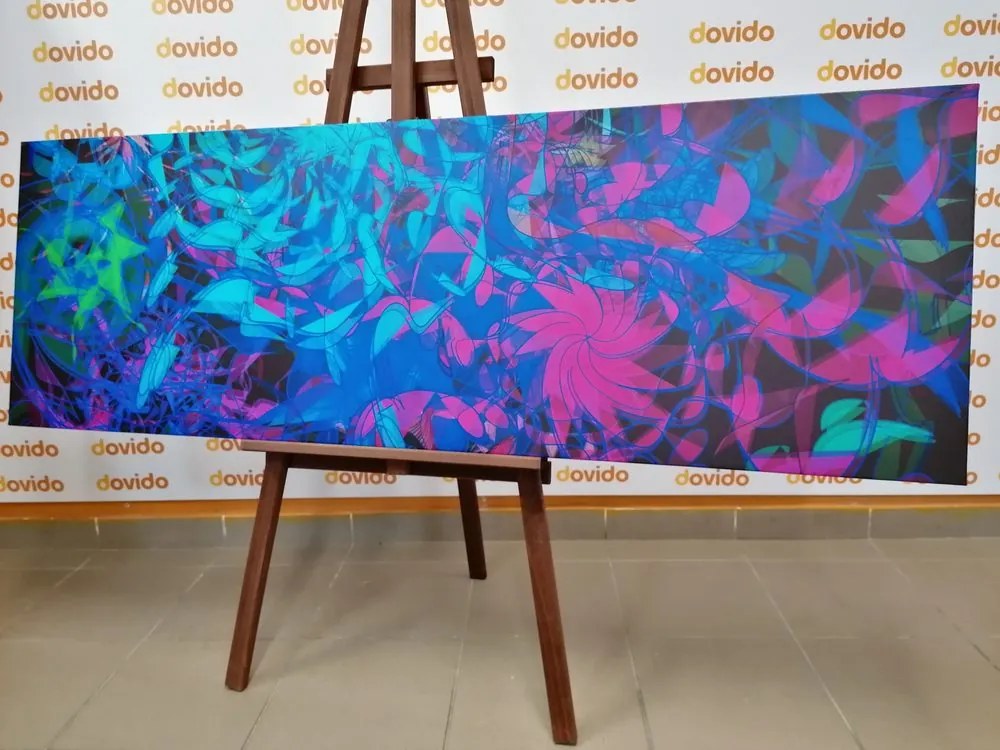Quadro su tela – Astrazione moderna in design interessante