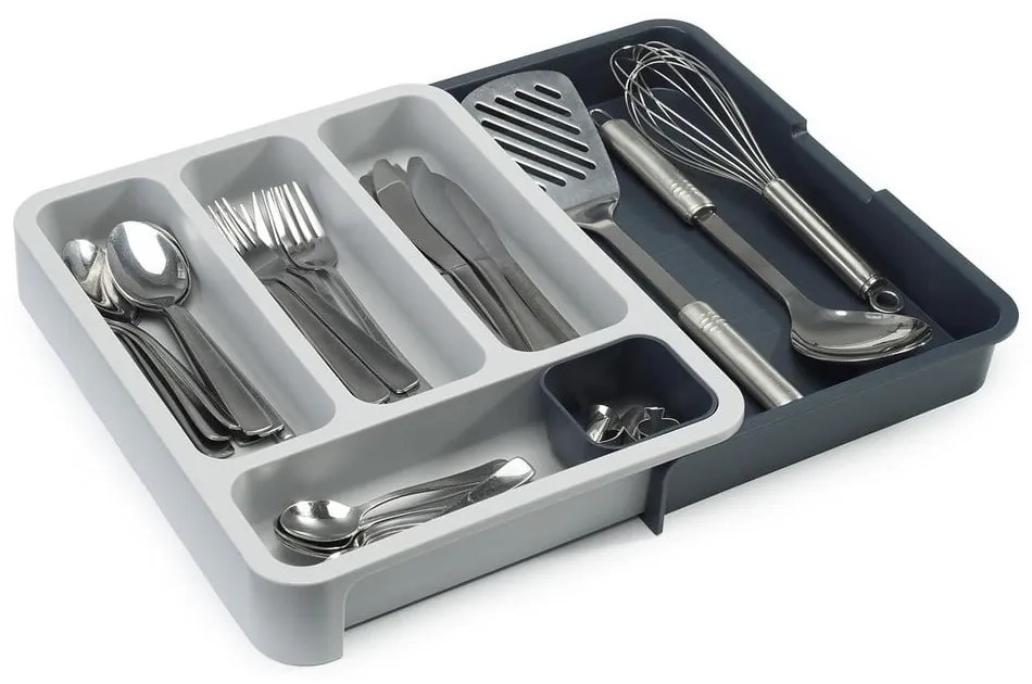 Cassetto portaposate regolabile grigio DrawerStore DrawerStore™ - Joseph Joseph