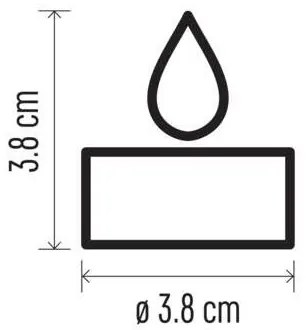SET 6x LED Decorazioni natalizie 6xLED/6xCR2032 cromo lucido