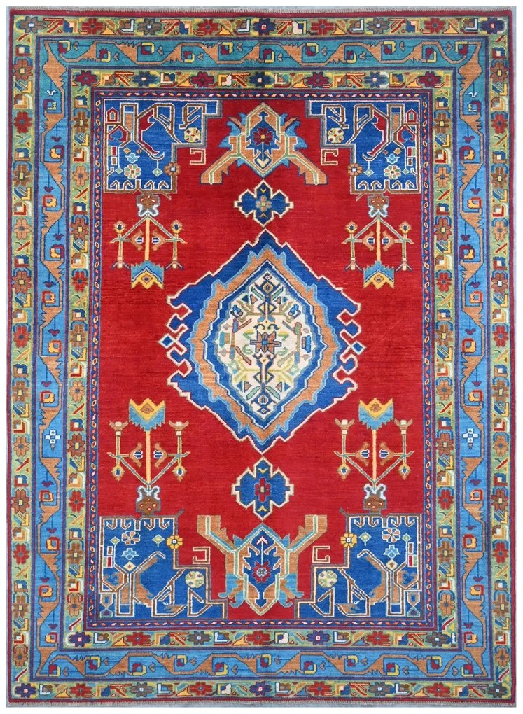 Kazak Tappeto 170 x 240 (Pakistan) Annodato A Mano