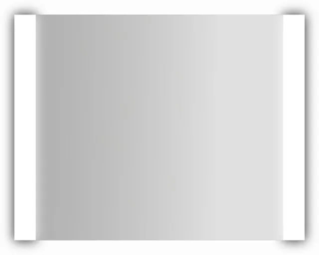 Specchio con illuminazione integrata completo di faretto bagno rettangolare L 120 x H 70 x P 2.5 cm
