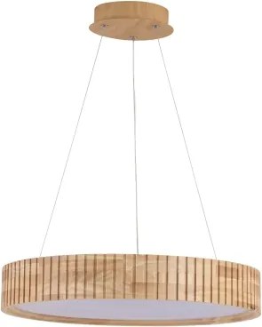 Brilagi - Lampadario LED a sospensione con cavo FALCON WOOD MODERN LED/30W/230V Ø 45 cm in legno