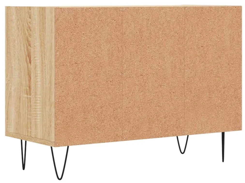 Mobile Porta TV Rovere Sonoma 69,5x30x50cm in Legno Multistrato