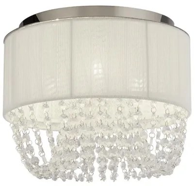 Searchlight 62617-3CC - Plafoniera BELLANO 3xG9/7W/230V Ø 30 cm bianca