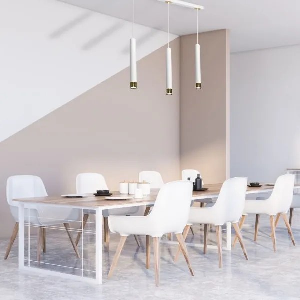 Lampadario a sospensione con filo DANI 3xGU10/8W/230V