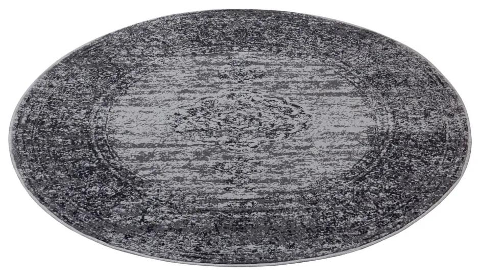 Tappeto rotondo grigio ø 160 cm Méridional - Hanse Home
