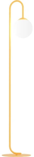 Lampada da terra FLOR 1xE14/10W/230V arancione