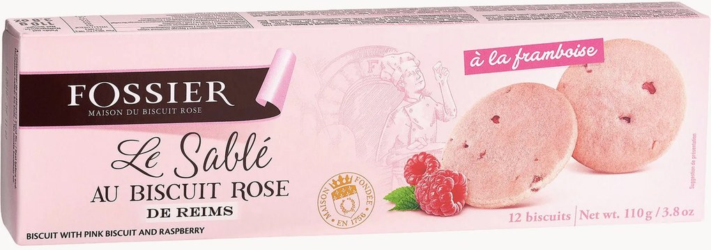 Biscotti Pink Biscuit & Raspberry