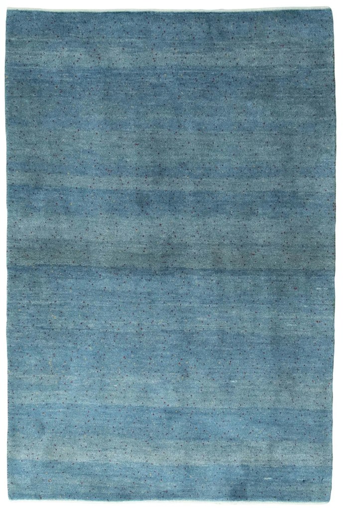 Gabbeh Tappeto 120x180 Blu (Iran) Annodato A Mano