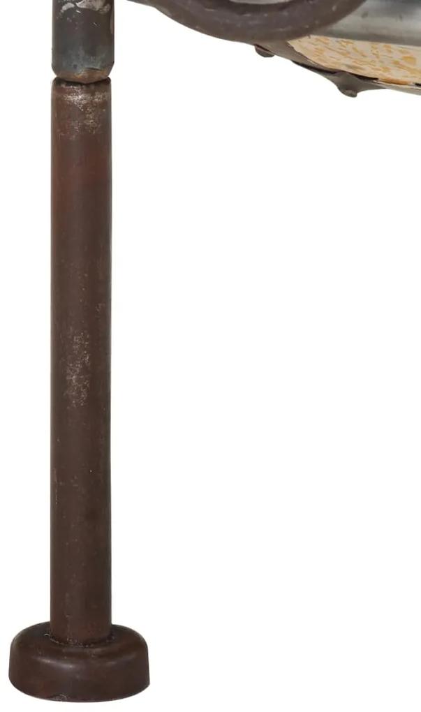 Braciere Rustico Colorato Ø 40 cm in Ferro