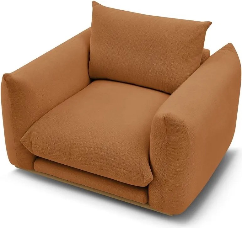 Poltrona arancione Ernest – Bobochic Paris